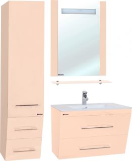 Пенал Bellezza Берта 40см бежевый 00000007263